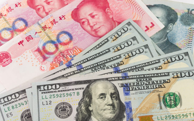 الدولار في مواجهة اليوان