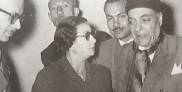 الشيخ زكريا أحمد وأم كلثوم