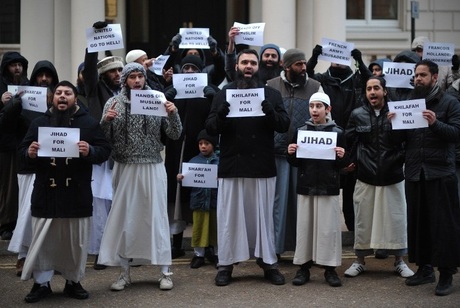 احتجاجات للإسلامويين في فرنسا