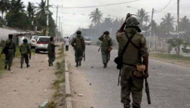قوات الأمن في موزمبيق