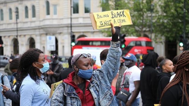 مسيرات حياة السود مهمة في بريطانيا