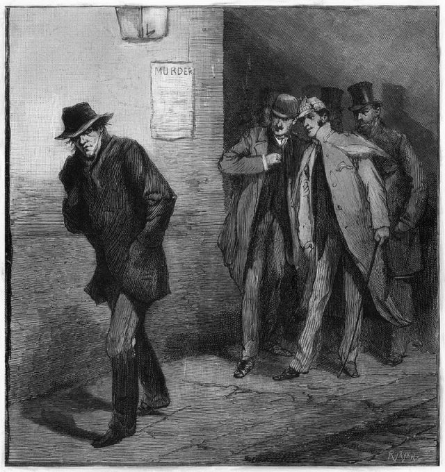 صورة تخيلية لجاك السفاح من جريدة لندن عام 1888 