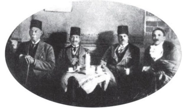 زغلول وصدقي وحمد ومحمد محمود باشا 