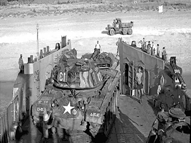 الإنزال الأمريكي على شواطئ بيروت فبراير 1958