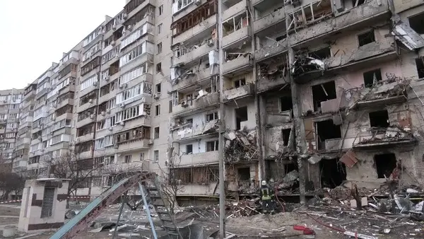 أثار الدمار في أوكرانيا