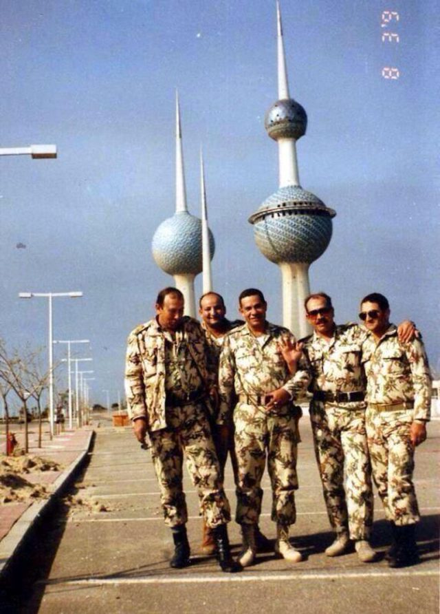 جنود مصريون من حرب تحرير الكويت