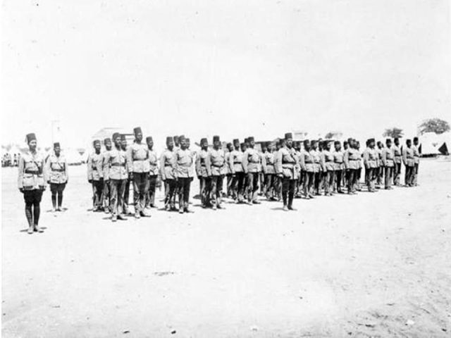 وحدة من الجيش المصري شاركت في الحرب العالمية الأولى