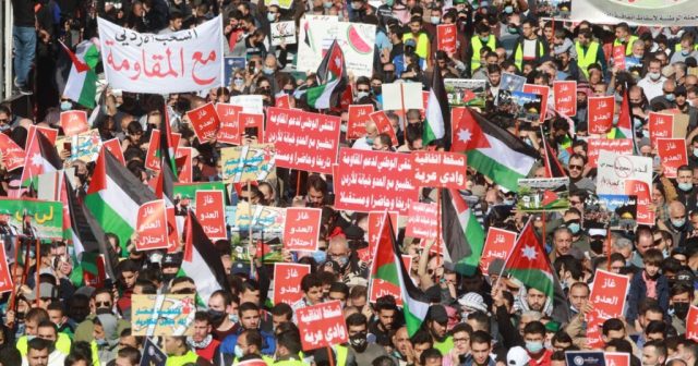 مظاهرات في الأردن ضد التطبيع