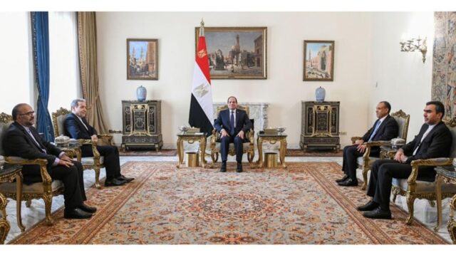 عباس عراقجي في ضيافة السيسي